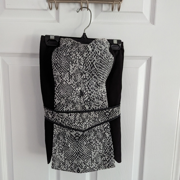 Guess strapless snakeskin-pattern top - Picture 2 of 6